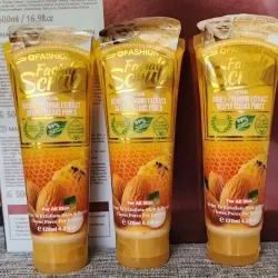 EXFOLEANTE FACIAL DE MIEL Y ALMENDRAS