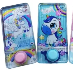 ‼️Juguete-Atari de agua para ensartar anillos‼️ unicornio