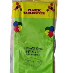 ‼️Mantel de nylon rectangular verde‼️