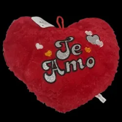 ‼️Peluche de corazón rojo te amo (25x20cm)‼️