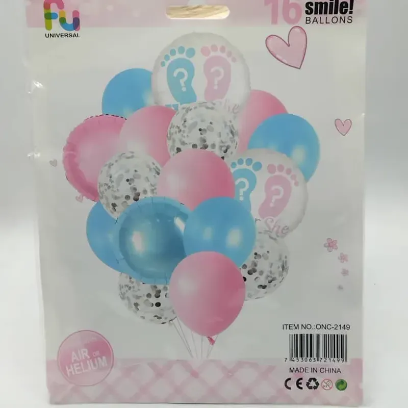 ‼️Set de 16 piezas de revelacion de sexo‼️