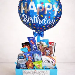 Caja con globos temático🎈