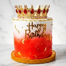 Cake con corona👑