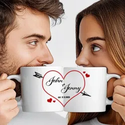 Tazas en pareja