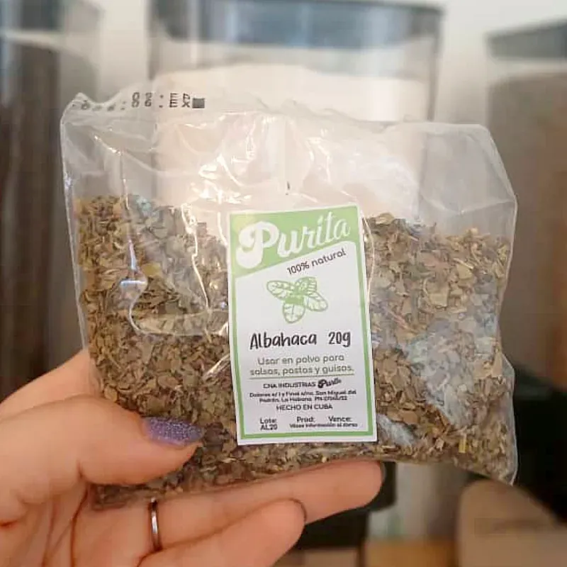 Albahaca molida (20g)