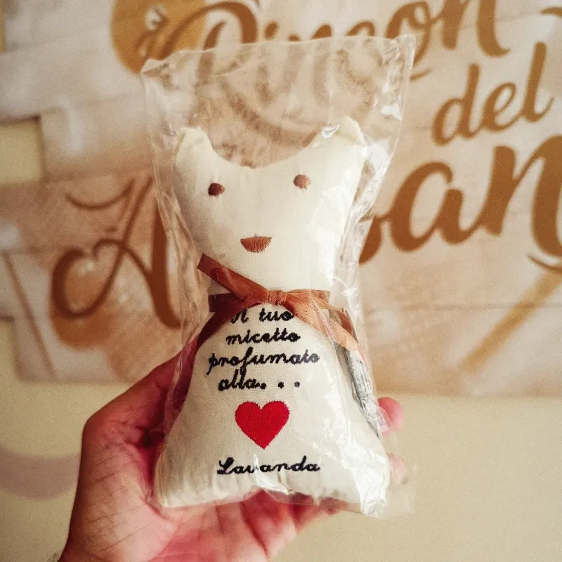 Almohadita minino aromática