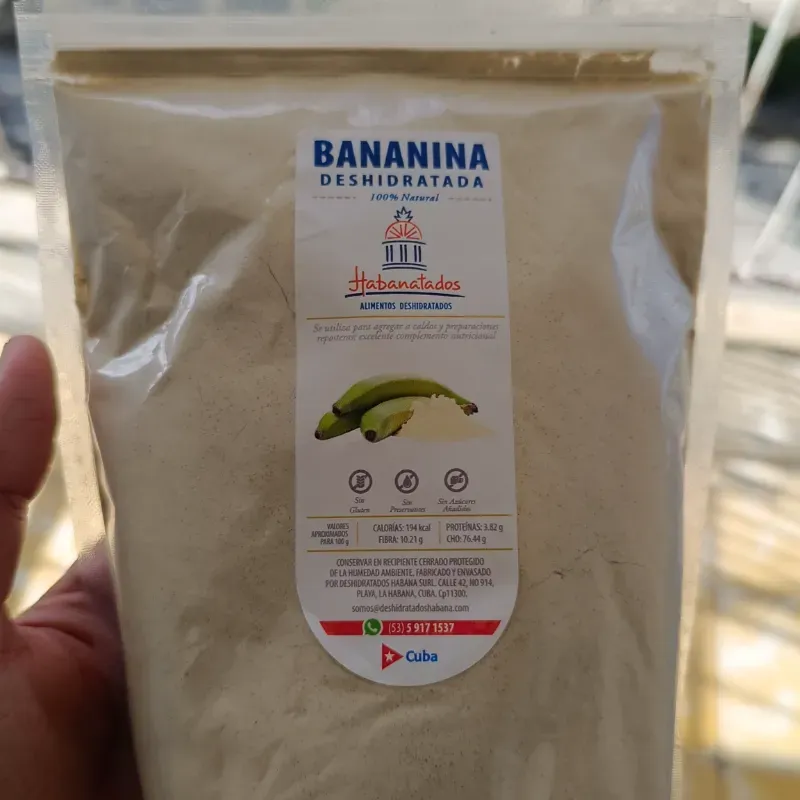 Bananina (Harina de plátano)