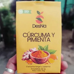 Infusión Cúrcuma con Pimienta Negra (Pack de 10 bolsitas)