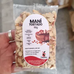 Maní tostado natural (60g)