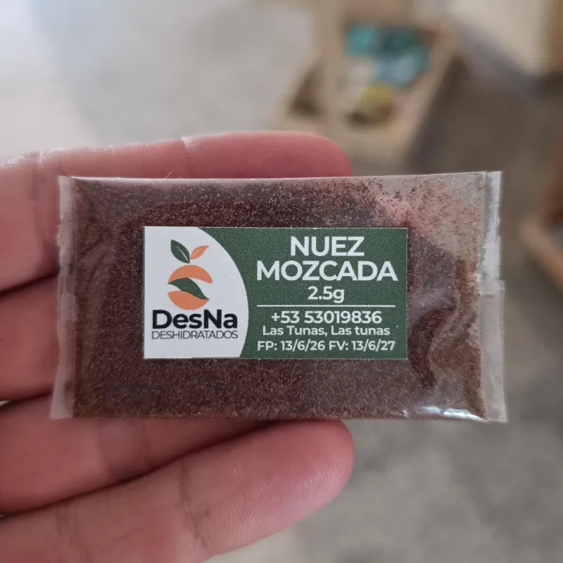 Nuez moscada (2.5g)