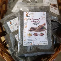 Pimienta negra molida (15g)