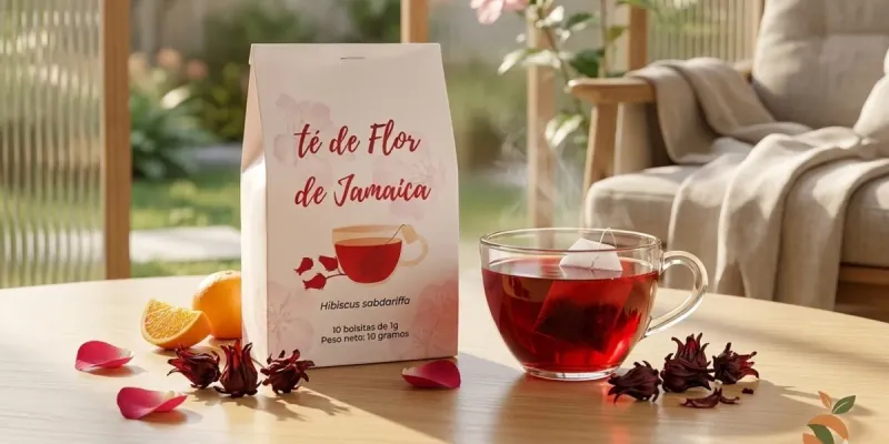Té de flor de Jamaica (pack 10 bolsas)