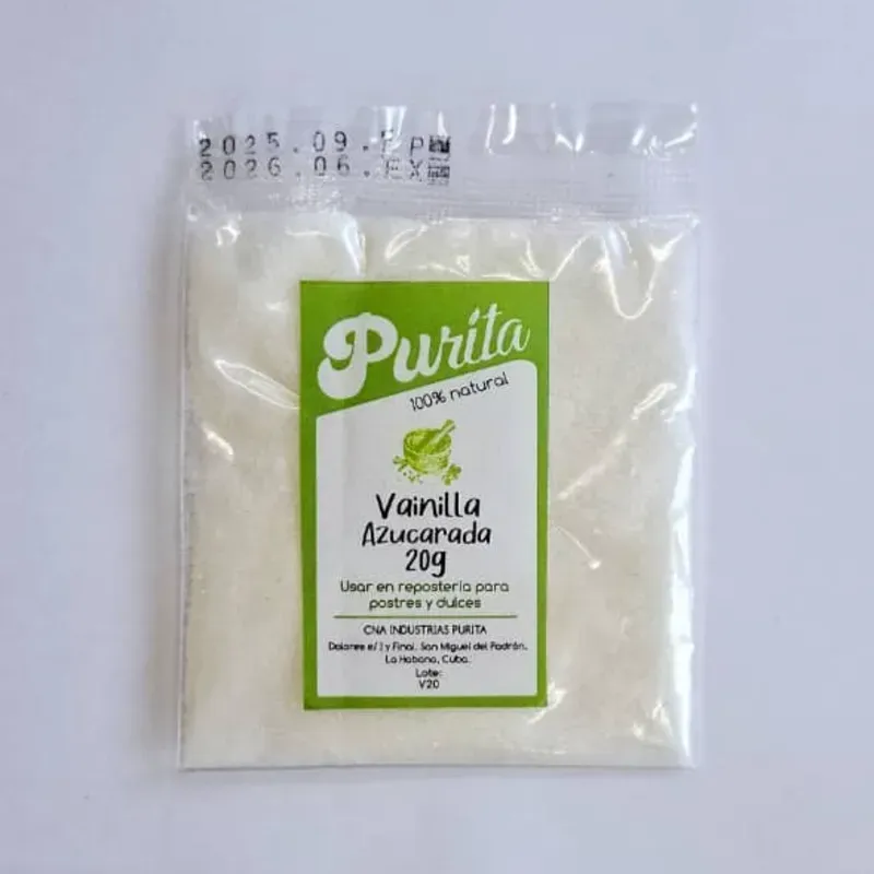 Vainilla azucarada (20g)