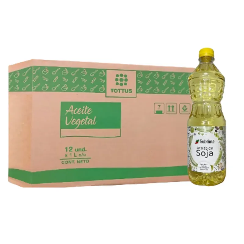 CAJAS DE ACEITE SOJA SUBLIME (12unid)