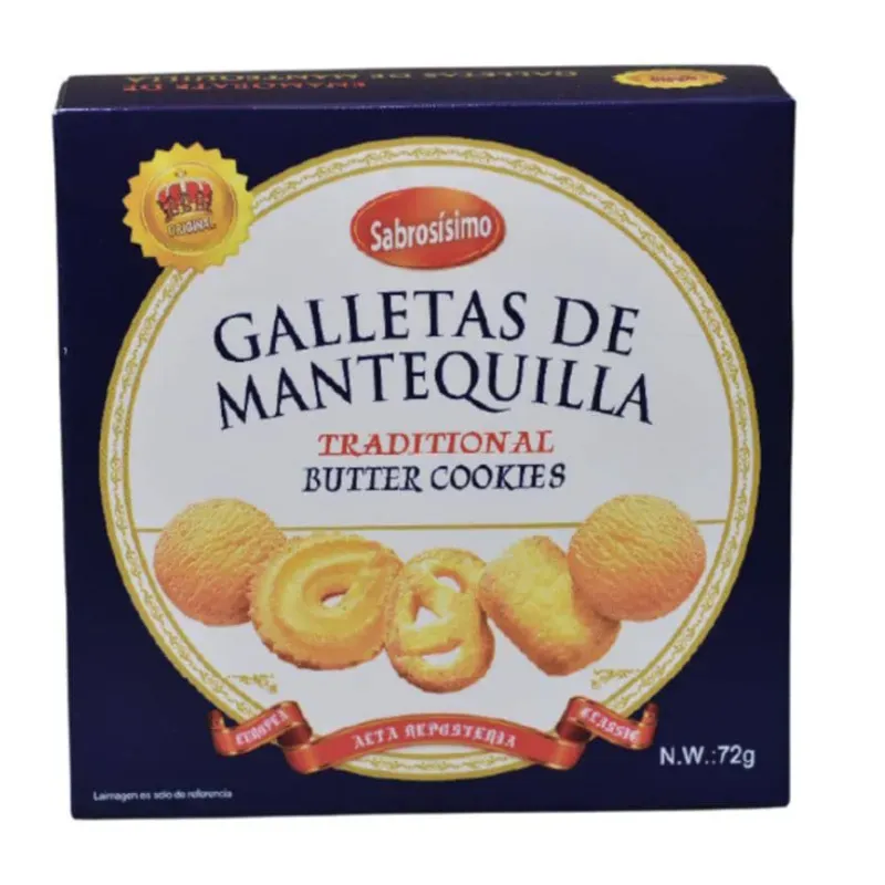 CAJAS DE GALLETAS (MANTEQUILLA)