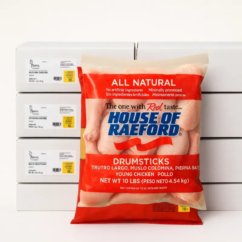 CAJAS DE POLLO (4 PAQ DE 10 LIB