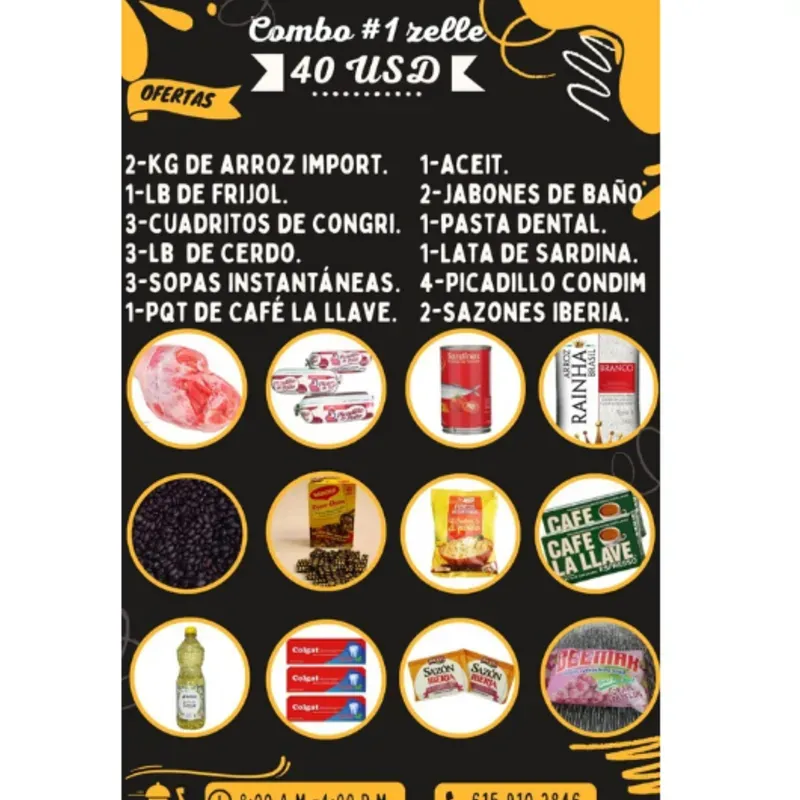 COMBO DE COMIDA #1