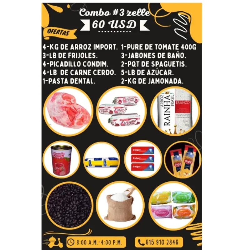 COMBO DE COMIDA #3