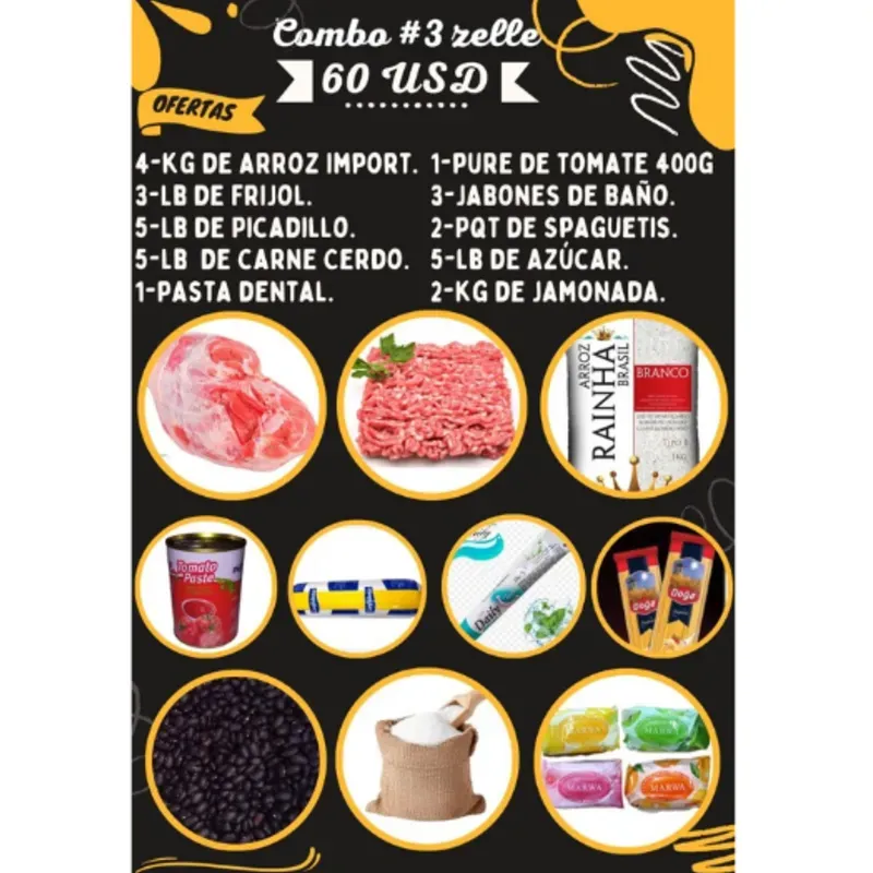 COMBO DE COMIDA #3