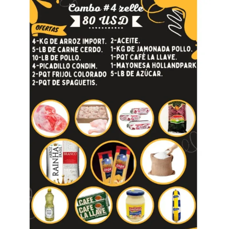 COMBO DE COMIDA #4