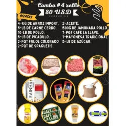 COMBO DE COMIDA #4