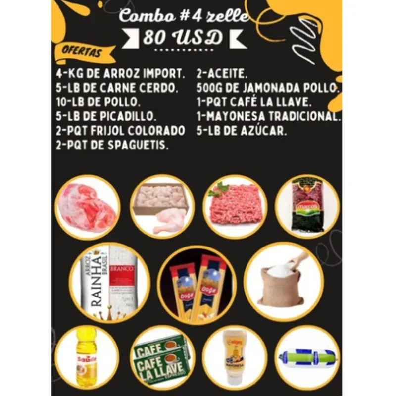 COMBO DE COMIDA #4