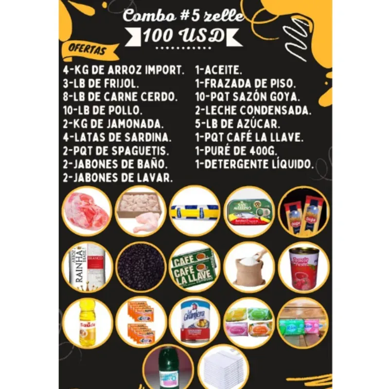 COMBO DE COMIDA#5