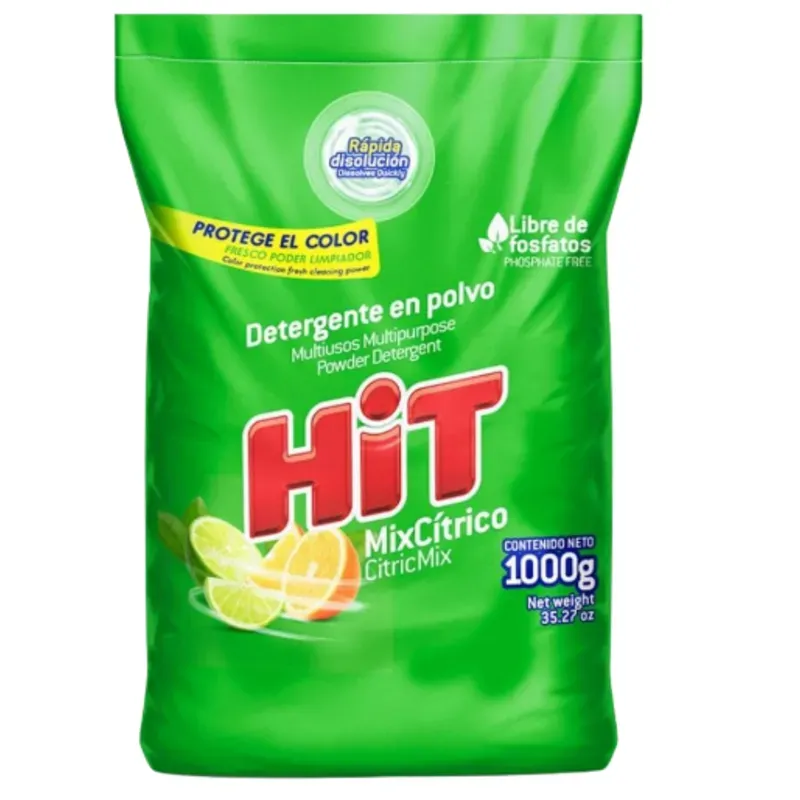 DETERGENTE POLVO HIT (MIX CÍTRICO)