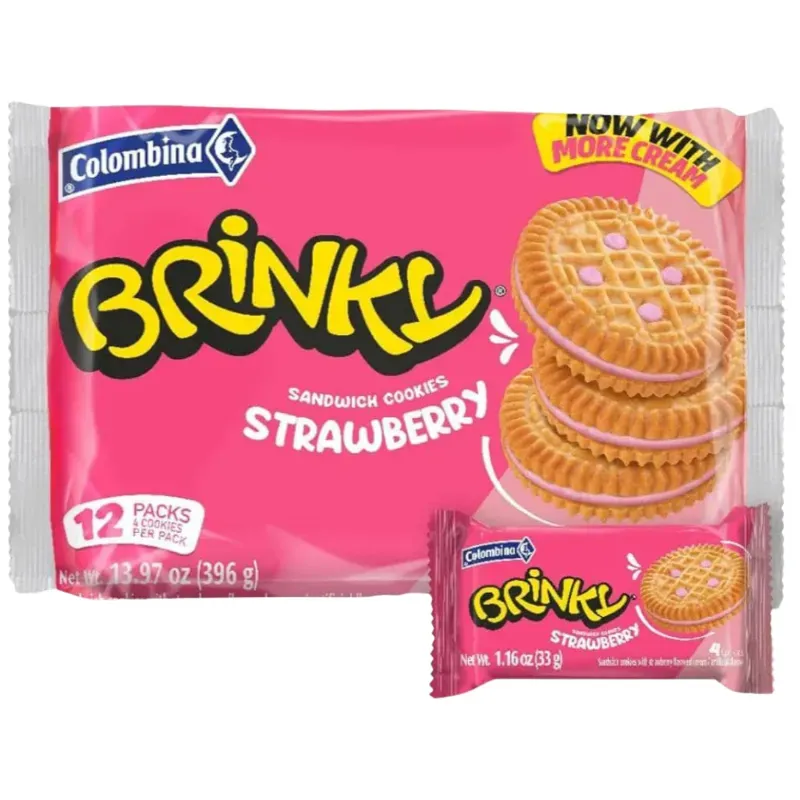 GALLETAS BRINKY (FRESA)