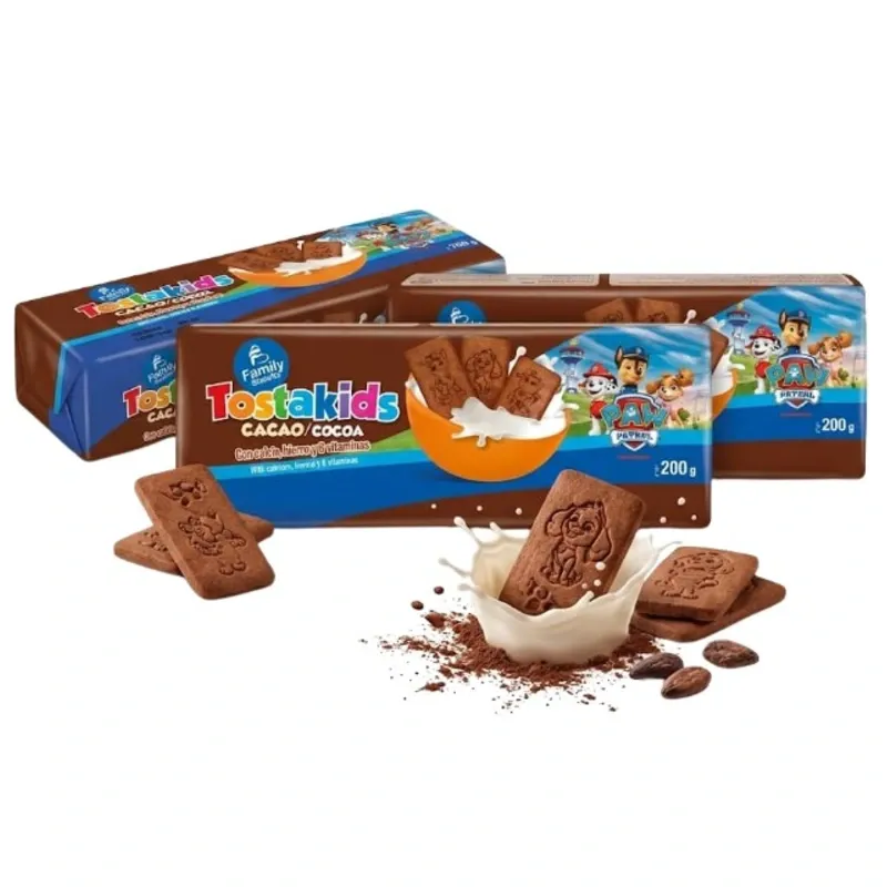 GALLETAS CHOCOLATE (TOSTAKIDS)