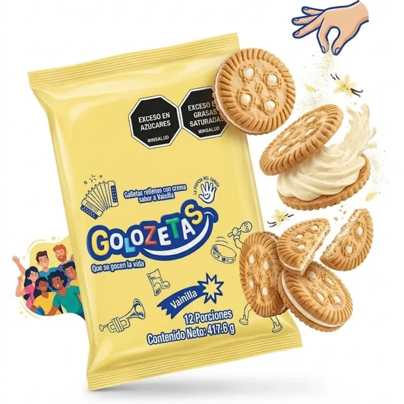 GALLETAS DE VAINILLA (GOLOZETAS)