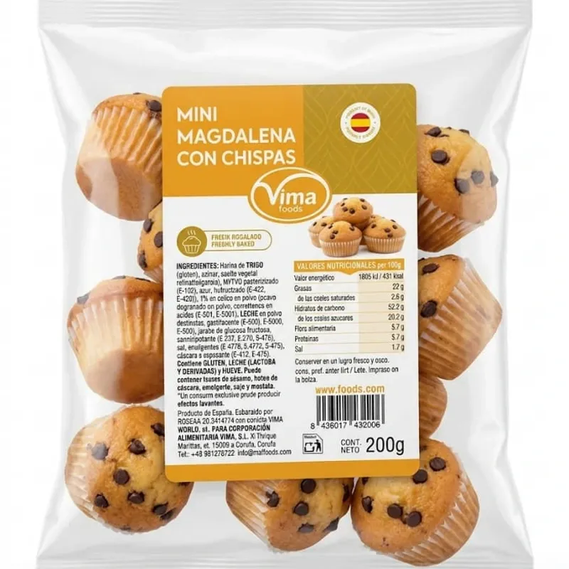 MAGDALENA CHISPIADAS (CHOCOLATE)