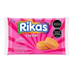PAQ GALLETAS RELLENAS (FRESA)