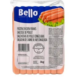 PAQUETE DE SALCHICHA(POLLO 3kg)