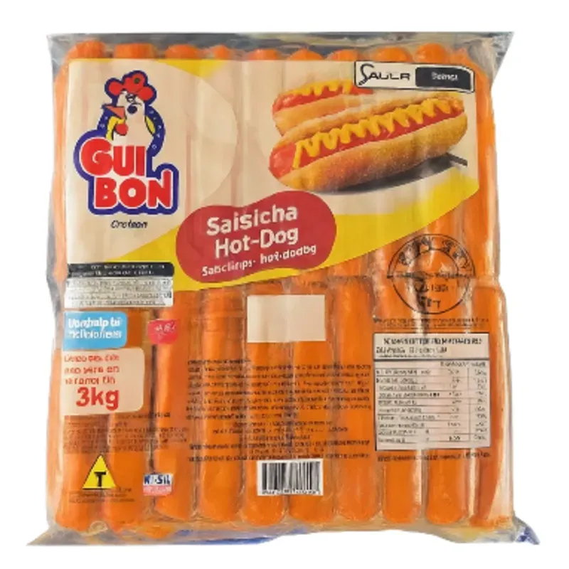 PAQUETE DE SALCHICHA(POLLO 3kg)