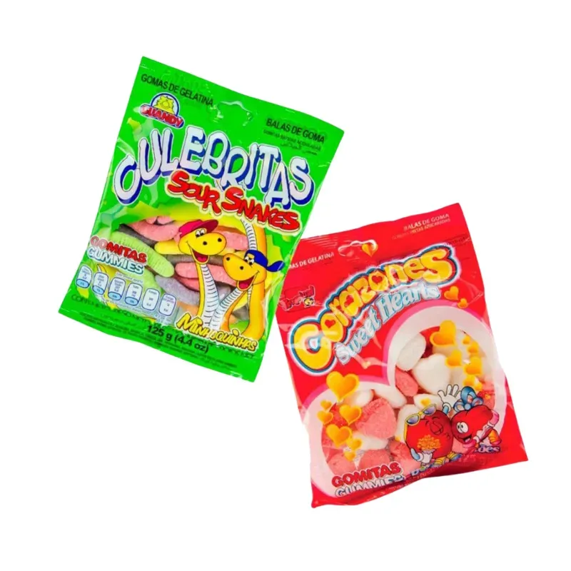 PAQUETES DE GOMITAS 