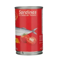 SARDINAS EN SALSA DE TOMATE