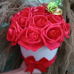 Bouquet con rosas d foami 
