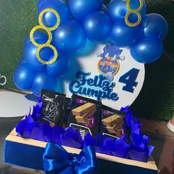 Cesta con temáticas 💙
