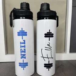 Botella metálica
