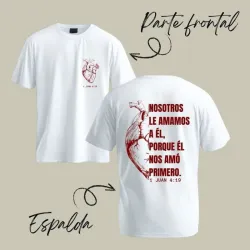 Pullover Blanco Personalizado (Ambas caras)