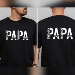 Pullover Negro Personalizado (Ambas caras)