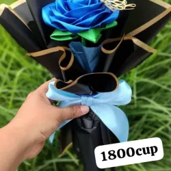 1 flor con decoracion