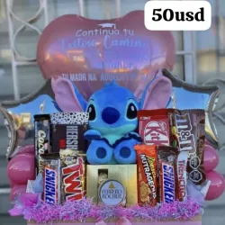 Caja con stich y confituras