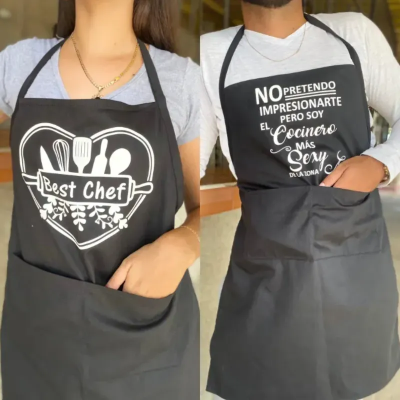 Delantal negro(adulto)