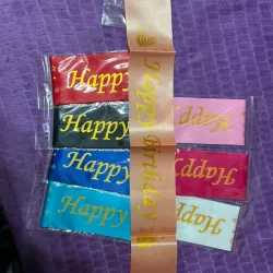 Cinta de Happy Birthday 