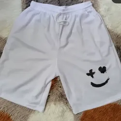Short blanco adultos 