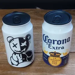 Vaso Metálico Estilo Lata