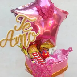 Regalo en forma de corazón