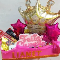 Regalo personalizado con corona